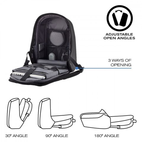 Plecak antykradzieżowy BOBBY HERO XL BLACK Plecak antykradzieżowy BOBBY HERO XL BLACK