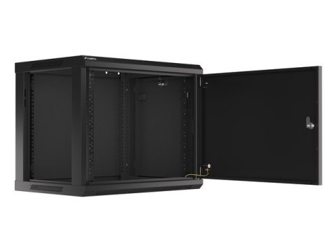 Szafa wisząca 19 9U 600x450 cz WF01-6409-00B Szafa wisząca 19 9U 600x450 cz WF01-6409-00B