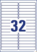 Etykiety uniwersalne L6031REV-25 96 x 16,9 30ark Usuwalne, Avery Zweckform (X)