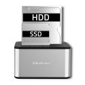 Stacja dokująca dysków 2xHDD/SSD | 2.5"/3.5" SATA | USB 3.0 | Klonowanie