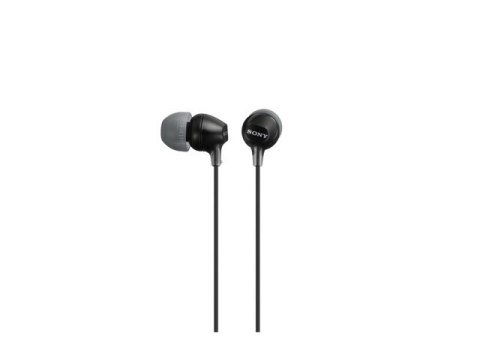 Słuchawki handsfree, mikrofon MDR-EX15AP black Słuchawki handsfree, mikrofon MDR-EX15AP black