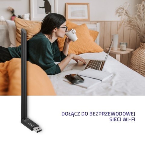 Adapter Wi-Fi USB z anteną bezprzewodowy Adapter Wi-Fi USB z anteną bezprzewodowy