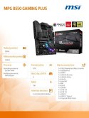 Płyta główna MPG B550 GAMING PLUS AM4 4DDR4 HDMI/DP ATX