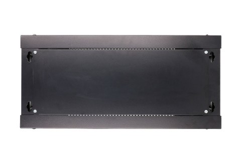 Szafka wisząca rack 4U 600x600 czarna szklane drzwi Szafka wisząca rack 4U 600x600 czarna szklane drzwi