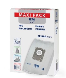 Worki do odkurzacza 12 + 2 EP-BAG micro MAXI PACK