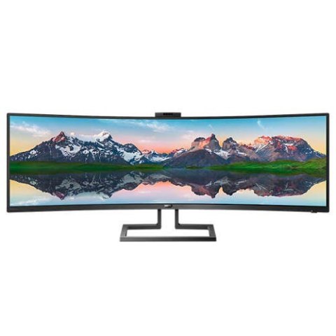 Monitor 48.8 cala 499P9H Curved VA HDMIx2 DP USB-C HAS