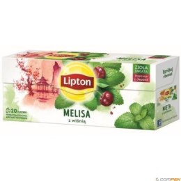 Herbata LIPTON MELISA Z WIŚNIĄ 20t ziołowa