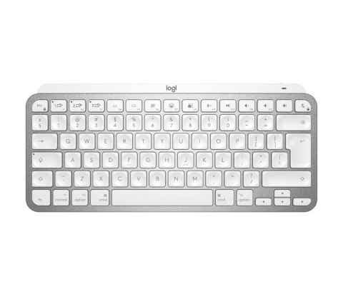 Klawiatura MX Keys Mini Mac Pale 920-010526 jasnoszara Klawiatura MX Keys Mini Mac Pale 920-010526 jasnoszara