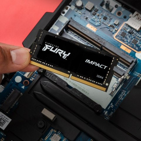 Pamięć DDR4 FURY Impact SODIMM 8GB(1*8GB)/3200 CL20 Pamięć DDR4 FURY Impact SODIMM 8GB(1*8GB)/3200 CL20