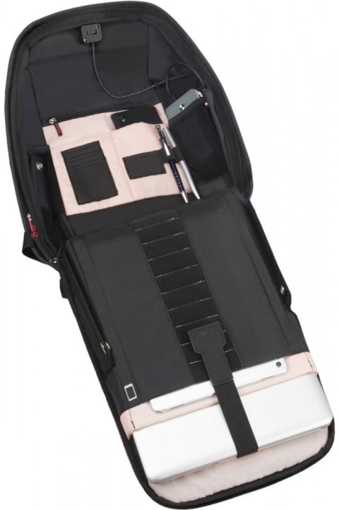 Plecak SECURIPAK 14.1 czarna stal KB3-09-001 Plecak SECURIPAK 14.1 czarna stal KB3-09-001
