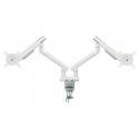 Uchwyt biurkowy gazwoy do 2 monitorów LED/LCD 17-32" L-20GD 2-9kg 2xUSB 3.0 Premium Aluminiowy