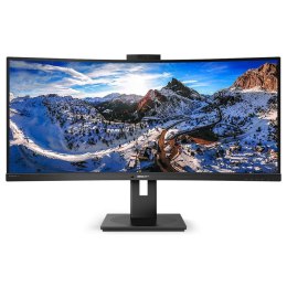 Monitor 346P1CRH 34 cale VA Curved HDMI DP USB-C Kamera