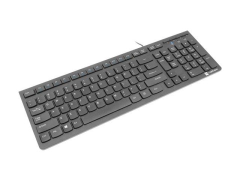 Klawiatura Discus 2 slim czarna Klawiatura Discus 2 slim czarna