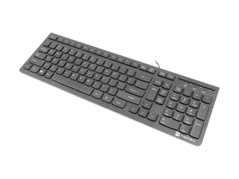 Klawiatura Discus 2 slim czarna Klawiatura Discus 2 slim czarna