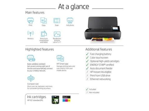 HP Officejet 250 AiO Printer CZ992A HP Officejet 250 AiO Printer CZ992A