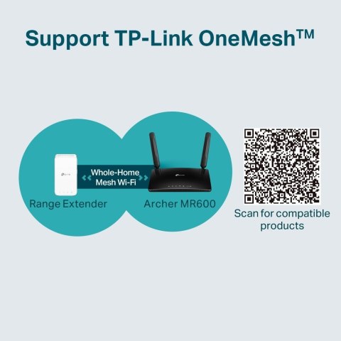 Router MR600 4G+ LTE cat. 6 WiFi AC1200 Router MR600 4G+ LTE cat. 6 WiFi AC1200
