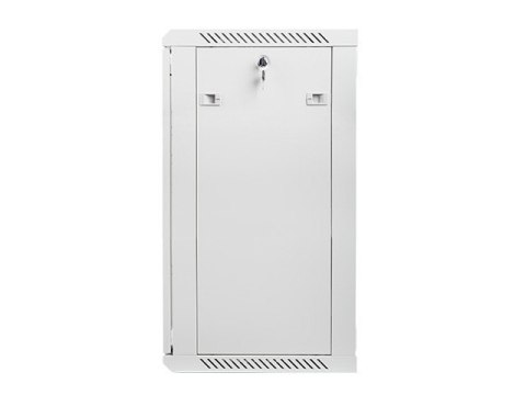 Szafa instalacyjna wisząca 19'' 18U 600X450mm szara (drzwi szklane) Szafa instalacyjna wisząca 19'' 18U 600X450mm szara (drzwi szklane)