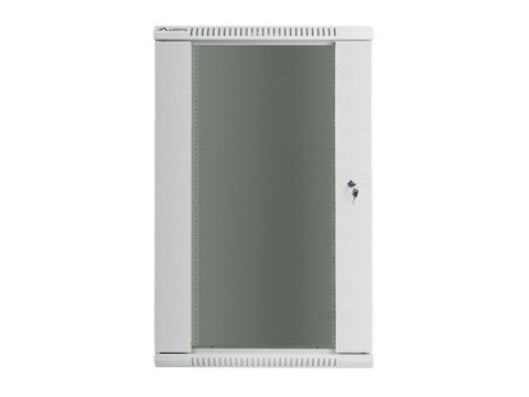 Szafa instalacyjna wisząca 19 22U 600X600mm szara (drzwi szklane) Szafa instalacyjna wisząca 19 22U 600X600mm szara (drzwi szklane)