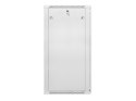 Szafa instalacyjna wisząca 19'' 27U 600X600mm szara (drzwi szklane)