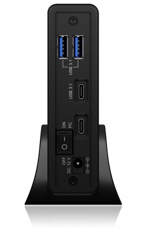 Obudowa IB-382H-C31 2,5/3,5 HDD z wbudowanym HUB 1xUSB-C, 2xUSB -A, 12V2A Obudowa IB-382H-C31 2,5/3,5 HDD z wbudowanym HUB 1xUSB-C, 2xUSB -A, 12V2A