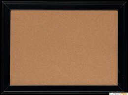 Tablica korkowa Nobo z szeroką czarną ramą, 585x430mm 1903922
