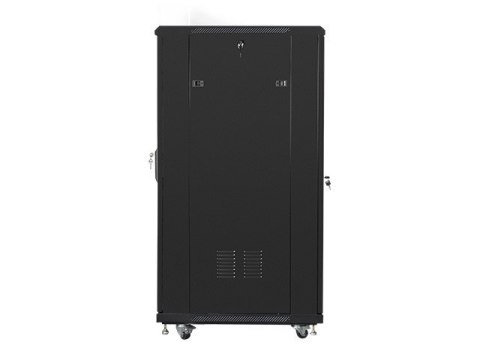 Szafa stojąca Rack 19 cali 27U 600x800mm czarna Szafa stojąca Rack 19 cali 27U 600x800mm czarna