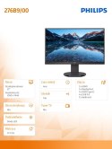 Monitor 276B9 27 cali IPS HDMIx2 DP USB-C Pivot