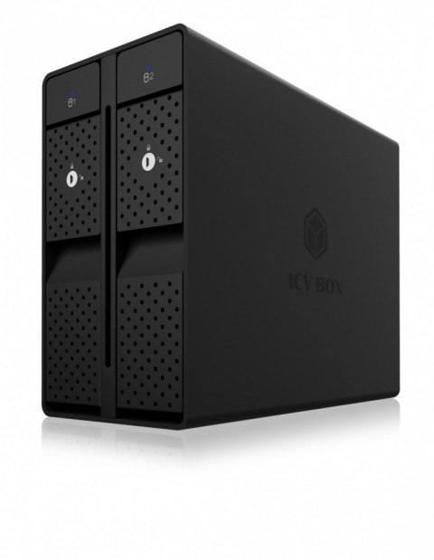 Obudowa IB-RD3802-C31 RAID 2xSATA HDD na 1xUSB 3.1 Gen 2Type-C, RAID 0,1 Obudowa IB-RD3802-C31 RAID 2xSATA HDD na 1xUSB 3.1 Gen 2Type-C, RAID 0,1