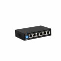 Przełącznik EUROS V2 6 portów POE SWITCH 4 porty 10-100MBPS POE + 2 porty UPLINK 802.3AF 60W