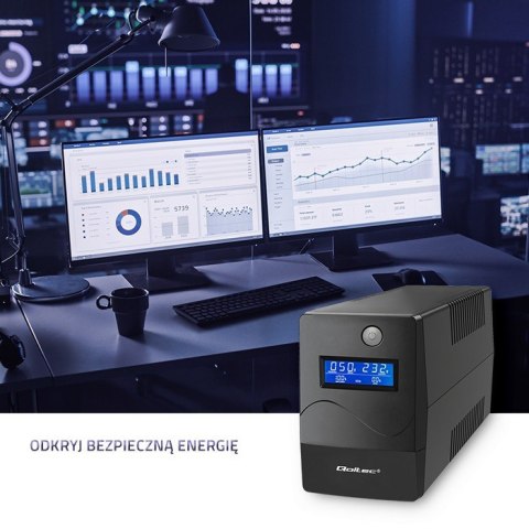 Zasilacz awaryjny UPS | 450VA | 240W | LCD | USB | RJ45 Zasilacz awaryjny UPS | 450VA | 240W | LCD | USB | RJ45