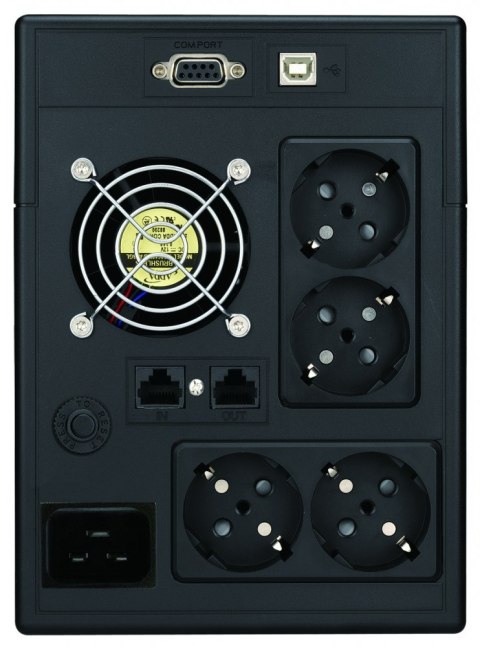 Zasilacz Line-Interactive 3000VA SCL 4xSchuko, RJ11/RJ45 IN/OUT, USB, LCD Zasilacz Line-Interactive 3000VA SCL 4xSchuko, RJ11/RJ45 IN/OUT, USB, LCD