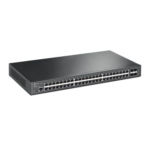 Przełącznik zarządzalny L2+ JetStream, 48 portów gigabitowych, 4 sloty SFP+ 10GE SG3452X Przełącznik zarządzalny L2+ JetStream, 48 portów gigabitowych, 4 sloty SFP+ 10GE SG3452X
