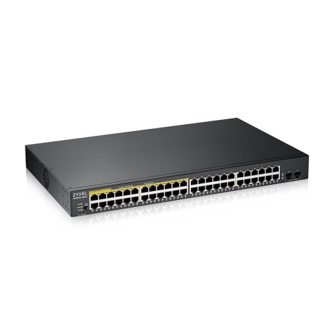 Przełącznik zarządzalny GS1900-48HP v2, 48-port GbE L2 Smart Switch 170W rack GS1900-48HPv2 Przełącznik zarządzalny GS1900-48HP v2, 48-port GbE L2 Smart Switch 170W rack GS1900-48HPv2