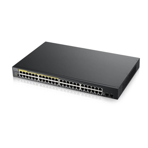 Przełącznik zarządzalny GS1900-48HP v2, 48-port GbE L2 Smart Switch 170W rack GS1900-48HPv2 Przełącznik zarządzalny GS1900-48HP v2, 48-port GbE L2 Smart Switch 170W rack GS1900-48HPv2