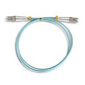 Patchcord światłowodowy LC/UPC-LC/UPC | MM | 50/125 | OM3 | 1m