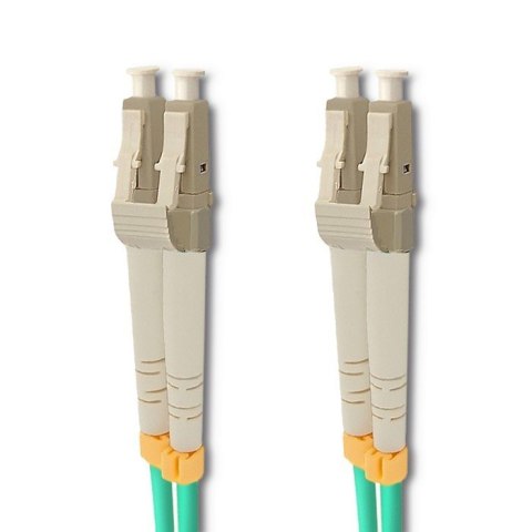 Patchcord światłowodowy LC/UPC-LC/UPC | MM | 50/125 | OM3 | 1m