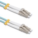 Patchcord światłowodowy LC/UPC-LC/UPC | MM | 50/125 | OM3 | 1m