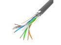 Kabel FTP Kat.6 CU 305 m drut szary