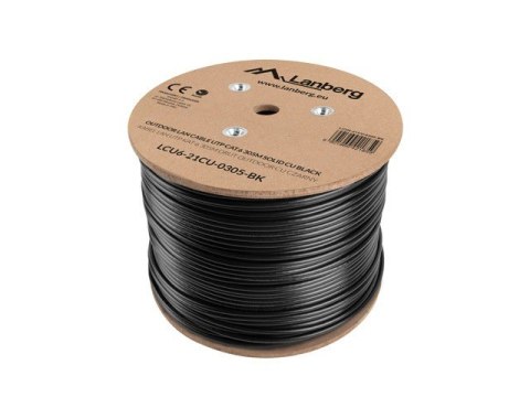 Kabel UTP Kat.6 CU 305 m drut outdoor Kabel UTP Kat.6 CU 305 m drut outdoor