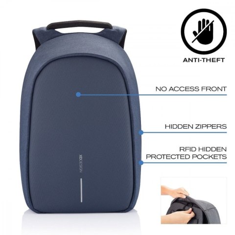 Plecak antykradzieżowy BOBBY HERO SMALL NAVY Plecak antykradzieżowy BOBBY HERO SMALL NAVY