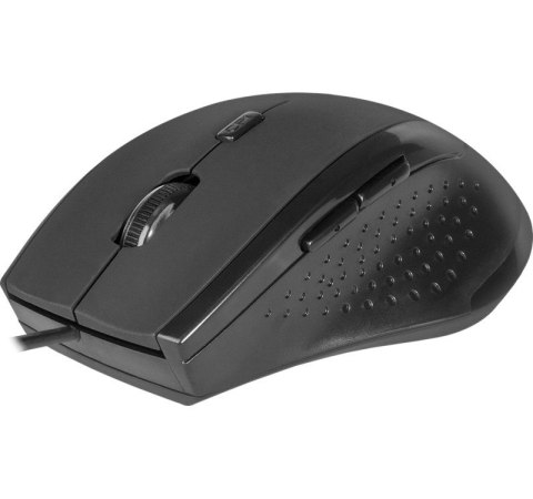 Mysz optyczna ACCURA MM-362 1600dpi 6P Czarna Mysz optyczna ACCURA MM-362 1600dpi 6P Czarna