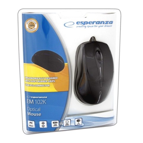 Mysz Optyczna EM102K USB SIRIUS Mysz Optyczna EM102K USB SIRIUS