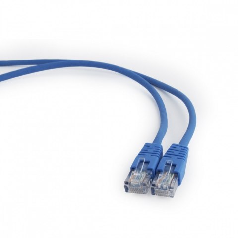 Patch cord kat.5e osłonka zalewana 0.5M niebieski Patch cord kat.5e osłonka zalewana 0.5M niebieski