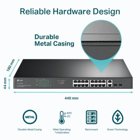 Switch SG1218MP 16xGE PoE+ 2xGE 2xSFP Switch SG1218MP 16xGE PoE+ 2xGE 2xSFP