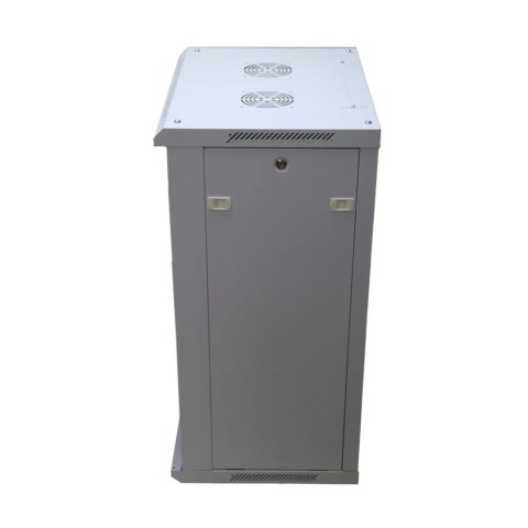 Szafa rack 18U 600x600mm szara wisząca Szafa rack 18U 600x600mm szara wisząca
