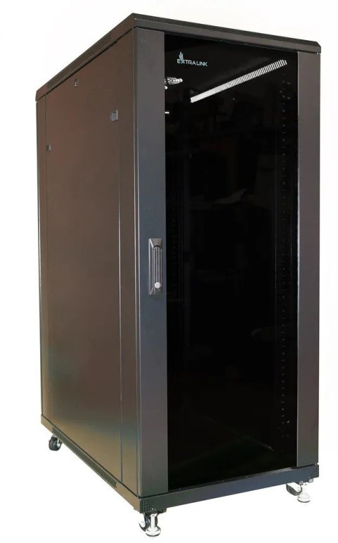 Szafa rack 32U 600x600mm czarna stojąca