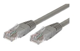 Kabel Patchcord miedziany kat.6 RJ45 UTP 2m. czarny - paczka 10 sztuk