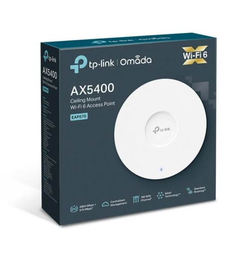 Punkt dostępowy EAP670 Access Point AX5400 Punkt dostępowy EAP670 Access Point AX5400
