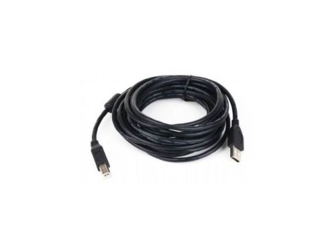 Kabel USB 2.0 typu AB AM-BM 3m FERRYT czarny