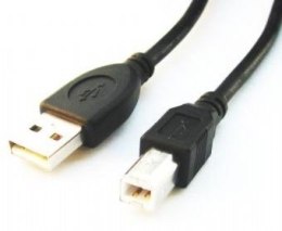 Kabel USB 2.0 typu AB AM-BM 4,5m czarny